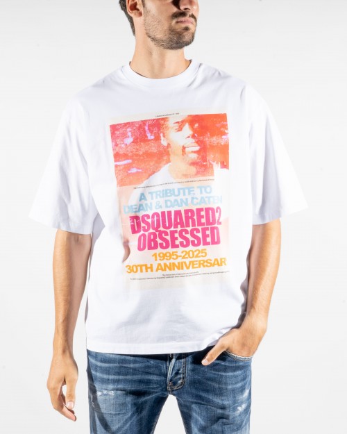 T-Shirt folgada DSQUARED2...