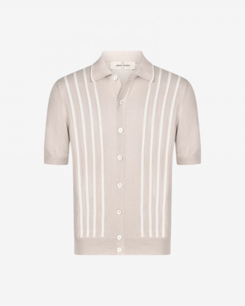 GRAN SASSO Camisa Punt M/C...