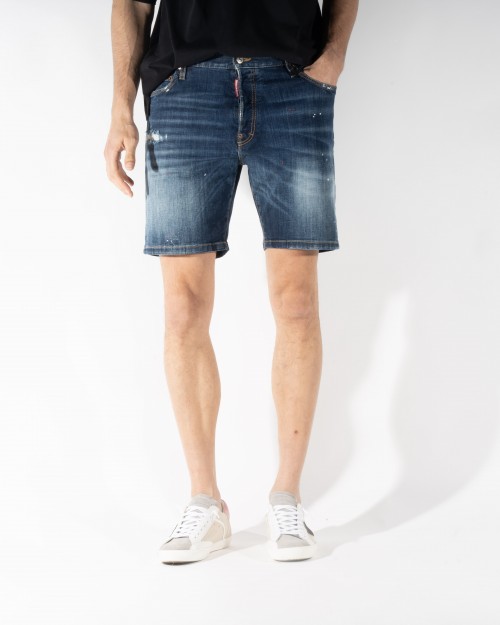 Shorts DSQ2 MARINE SHORT NAVY