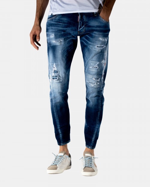 DSQ2 SlimTwst Jean...