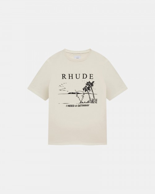 RHUDE TEE I NEED A GETAWAY...