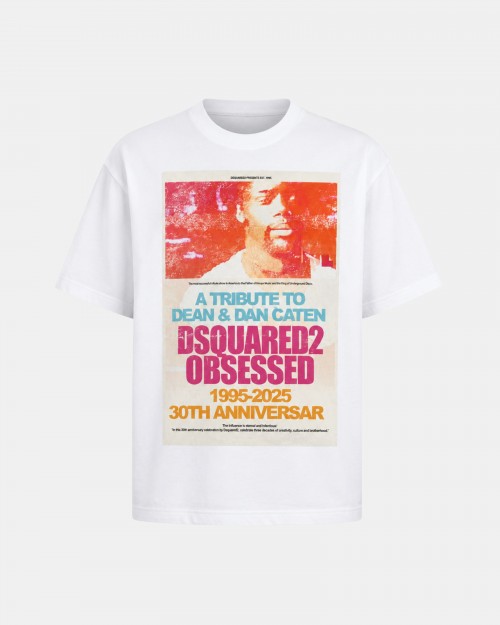 T-Shirt holgada DSQUARED2...